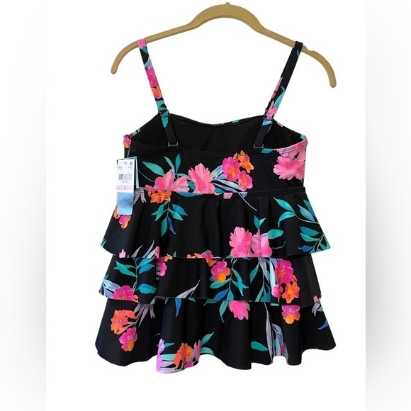 Island Escape tankini top size 6 - Picture 2 of 7